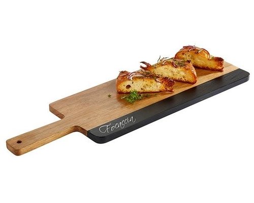 M & T  Serving board  42 x 18 x h 1,5 cm acasia wood