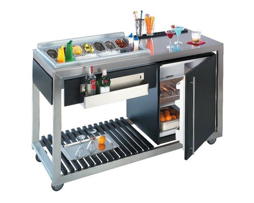 M&T Bar mobile à cocktails réfrigerator 60 litres intégré