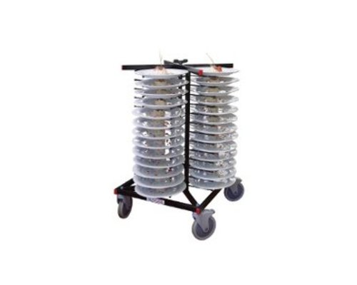 JACKSTACK  Chariot porte assiettes, 52 assiettes