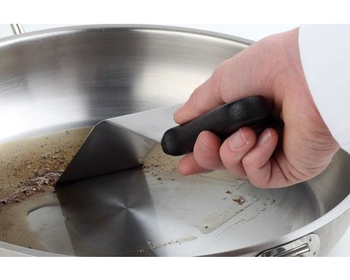 M&T Spatula - Turner regid blade 17 x 10 cm lenght 30 cm