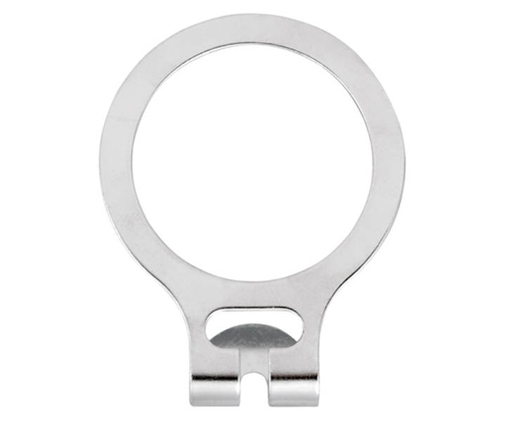 M&T Coathanger hanger black with anti-theft hook  and ring