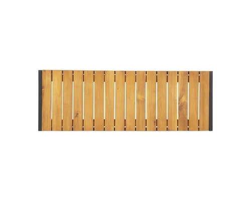 M&T Banc 100 x 35 x h 45 cm cadre en métal noir  " Le Zoute "