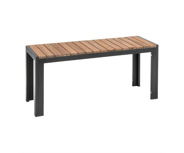 M&T Chaise cadre en métal noir  " Le Zoute "