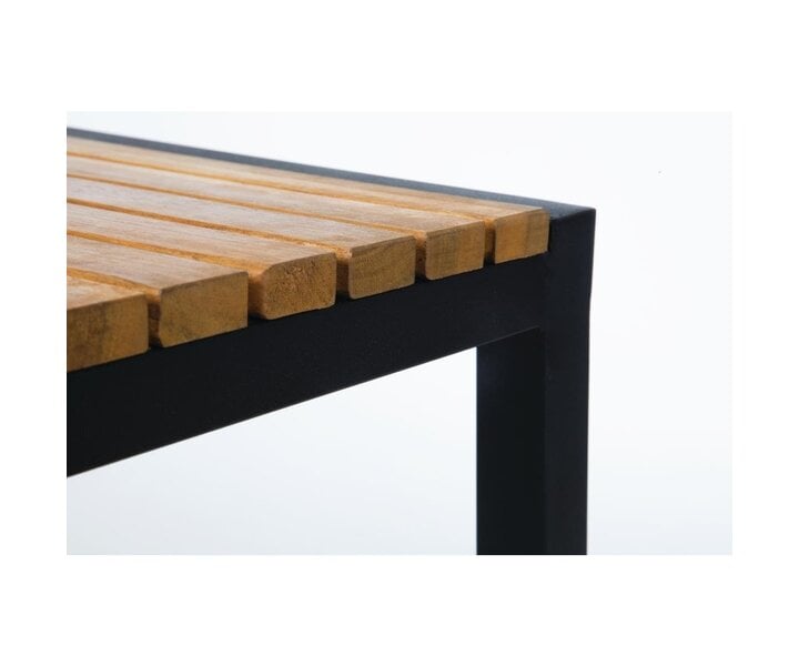 M&T Fauteuil cadre en métal noir  " Le Zoute "