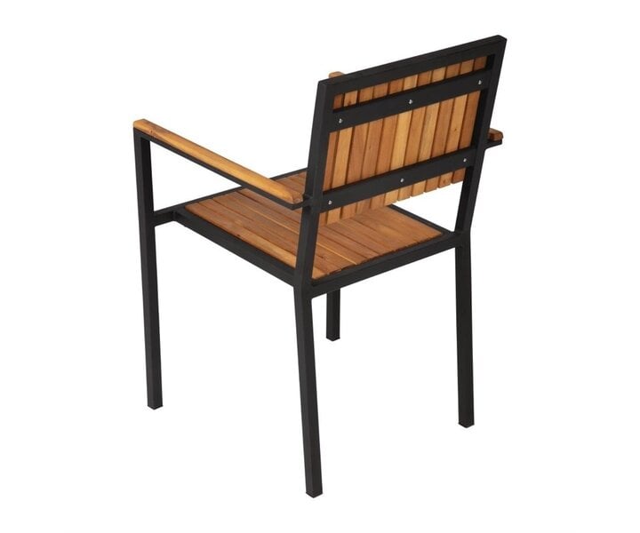 M&T Fauteuil cadre en métal noir  " Le Zoute "