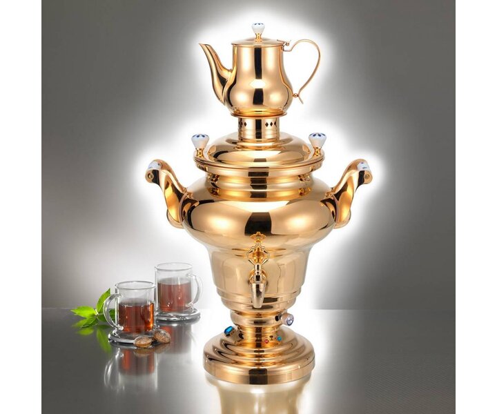 M&T Samovar real gold plated