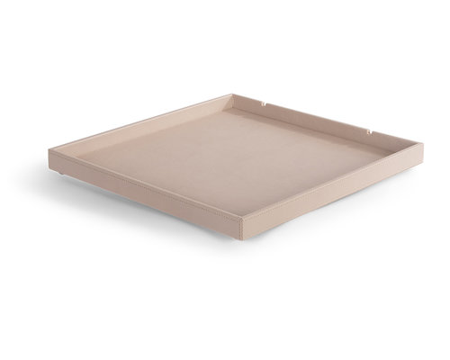 M & T  Tray square de luxe finish " The sand collection "