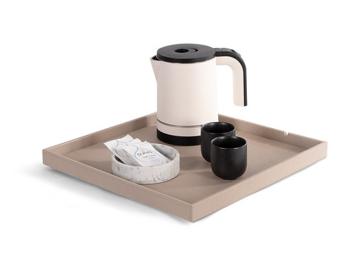 M&T Tray square de luxe finish " The sand collection "