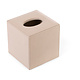 M & T  Tissue box cube houder luxe afwerking  " The sand collection "