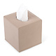 M & T  Tissue box cube houder luxe afwerking  " The sand collection "