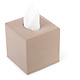 M & T  Tissue box holder de luxe finish " The sand collection "