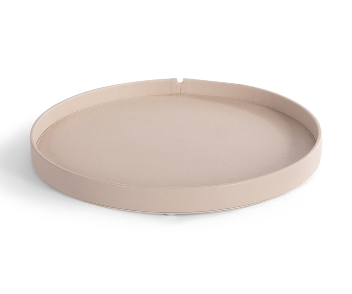 M&T Dienblad rond model Ø 38 cm luxe afwerking  " The sand collection "