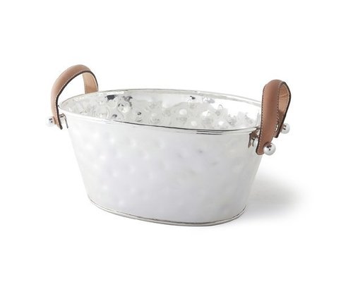 M&T Ice cube pail, wine cooler and giant champagne bowl XXL 3 pieces set