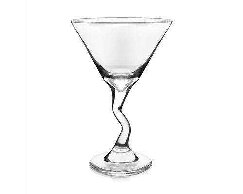 M & T  Martini & cocktail glas 27 cl met  originele "Z" voet