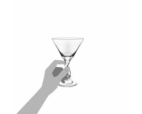 M & T  Martini & cocktail glass 27 cl with "Z" stem