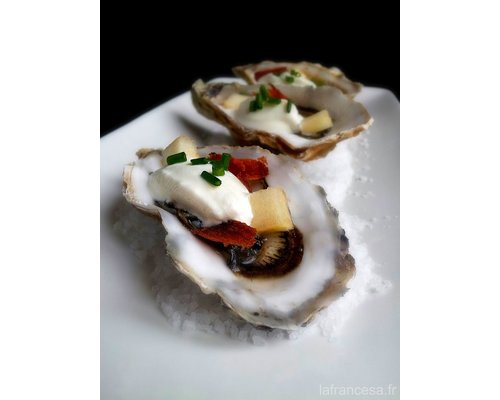 M&T Oyster Plate of 6 oysters