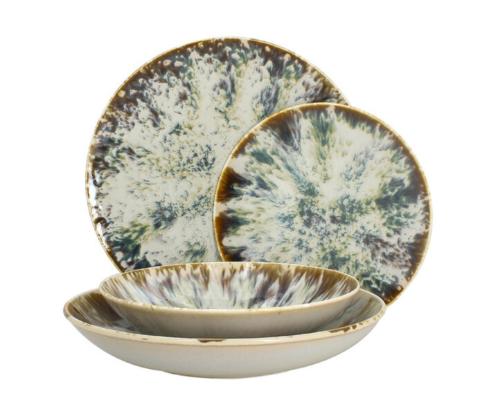 M&T Deep  gourmet plate 26 cm Maka