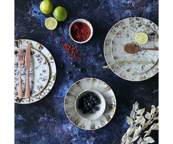 M&T Deep  gourmet plate 21,5 cm Maka