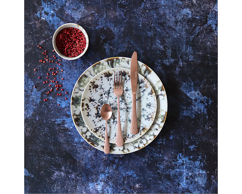 M&T Assiette  creuse - Gourmet  " calotte " 21,5 cm Maka