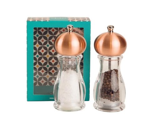 M & T  Pepper- and salt mill set 2 pieces