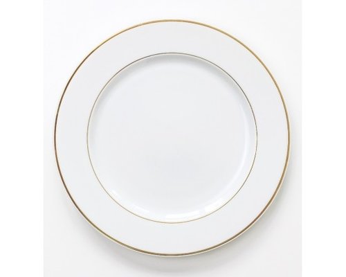 M & T  Flat plate 20,5 cm CHAMPS-ELYSEES gold