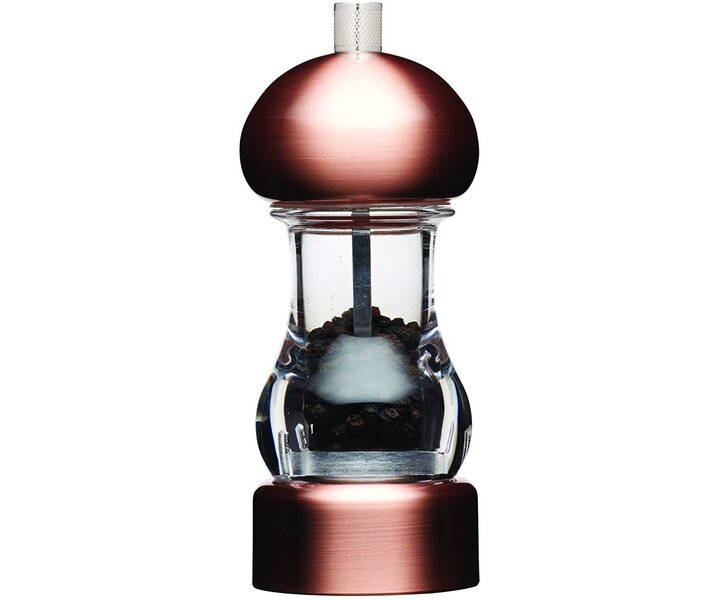M&T Pepper mill 15 cm with trendy copper-effect finish