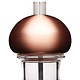 M & T  Pepper mill 15 cm with trendy copper-effect finish