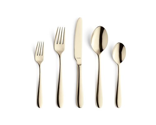 AMEFA Table fork  PVD coating Champagne