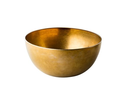 M & T  Buffet bowl Ø 25 cm vintage gold roestvrijstaal