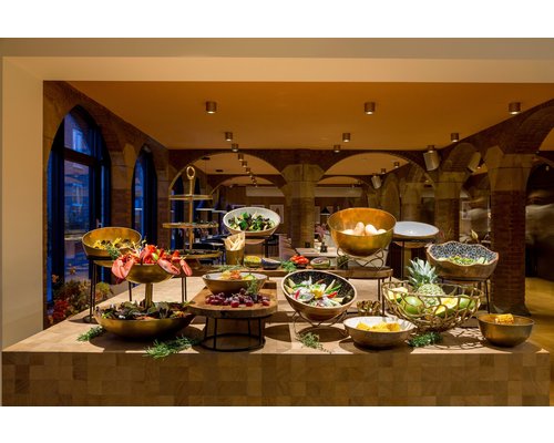 M&T Bol de buffet Ø 25 cm vintage gold inoxydable