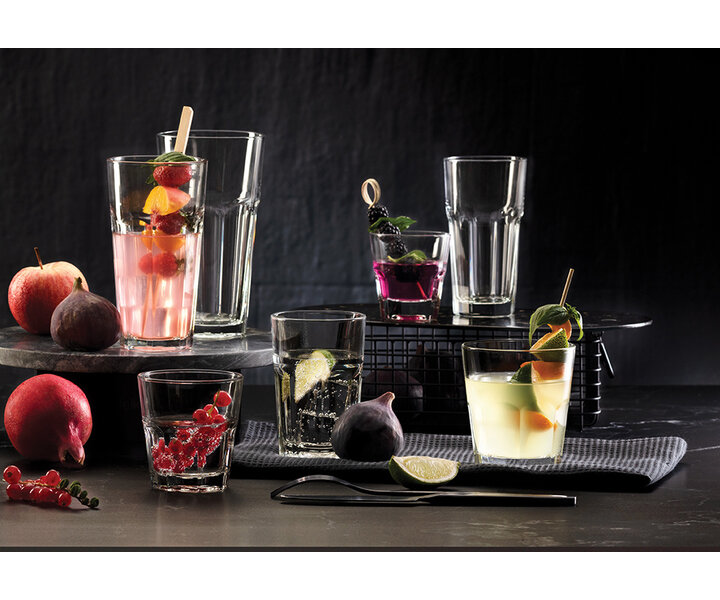 PASABAHCE Verre à longdrink - latté 36,5 cl Casablanca