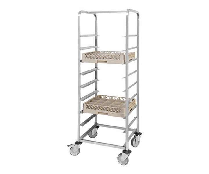 M&T Mobile rack for 9 dishwashing racks DRIP TRAY INCLUDED