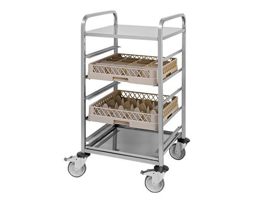 M&T Regaalwagen 5 pour les paniers de lave-vaisselle 1 bac pour récupération de liquides inclus