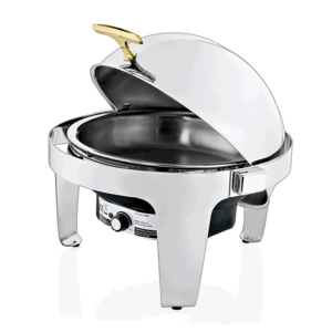 M&T Chafing dish rond electrisch met rolltop