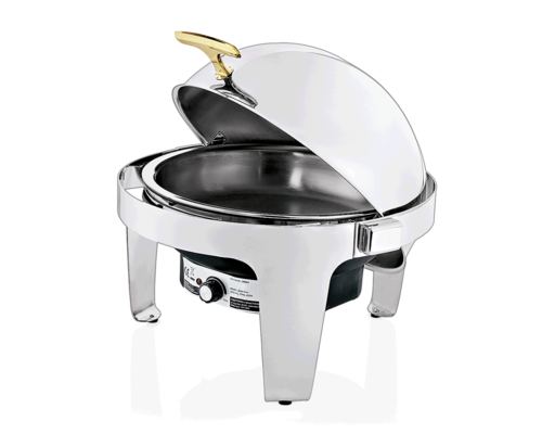M&T Chafing dish electric round with rolltop