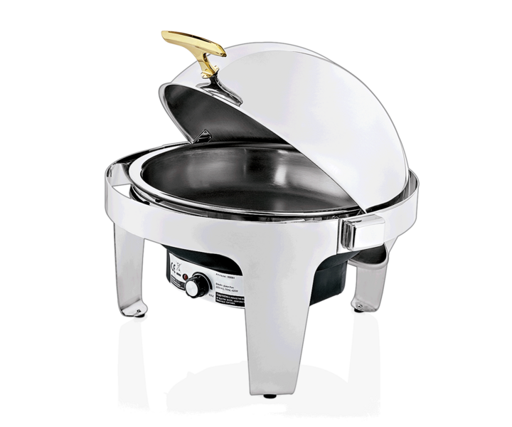 M&T Chafing dish rond électrique avec rolltop