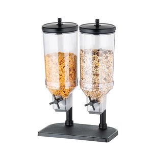 M&T Cereal dispenser 2 x 4,5 liter  "  The Black line "