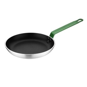 M & T  Frying pan Ø 20 cm non-stick with green handle