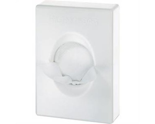 M&T Holder for hygiene bags white ABS