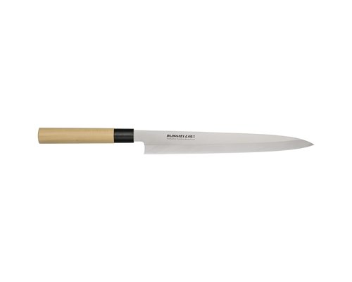 YOSHIKIN BUNMEI by GLOBAL  YANAGI SASHIMI  Japanese knife 330 mm