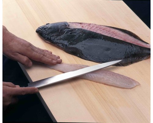 YOSHIKIN BUNMEI by GLOBAL  YANAGI SASHIMI  Japanese knife 330 mm