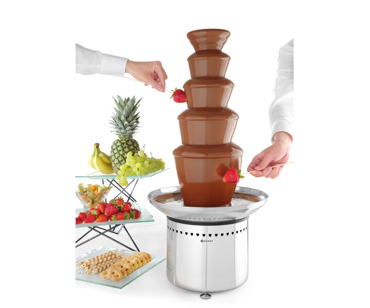 HENDI Fontaine à chocolat à 5 niveaux