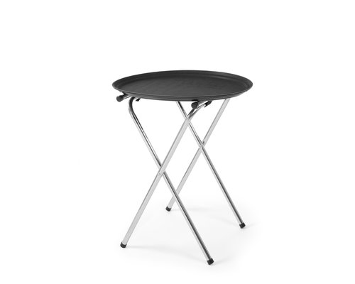M&T Tray XXL 73,6 x 60 cm black non slip s/s stand inluded