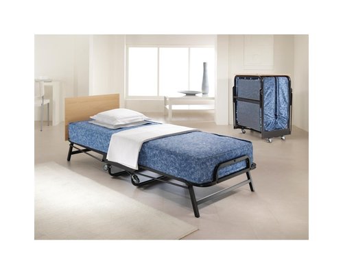 JAY-BE  Folding Bed with Water Resistant Mattress Single in Black Colour