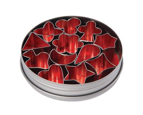 M&T Box with 12  pastry / aspic cutters figures 10 cm