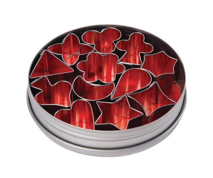 M&T Boite avec 12 découpoirs  figures 10 cm