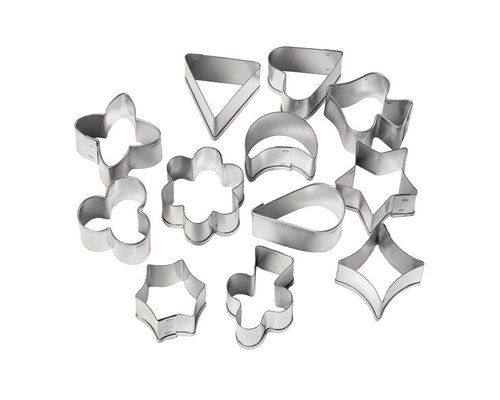 M&T Box with 12  pastry / aspic cutters figures 10 cm