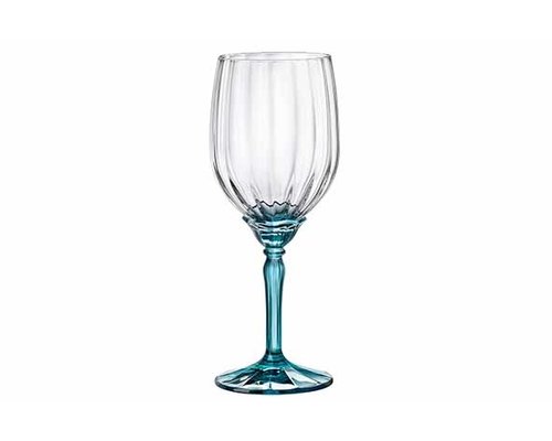 BORMIOLI ROCCO  Verre à vin et cocktail 53 cl Florian pied bleu