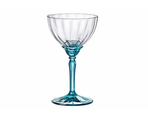 BORMIOLI ROCCO  Champagne  &  cocktail glas 24 cl Florian Lucent Blue