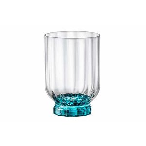 BORMIOLI ROCCO  Goblet sur pied 37,5 cl Florian pied bleu